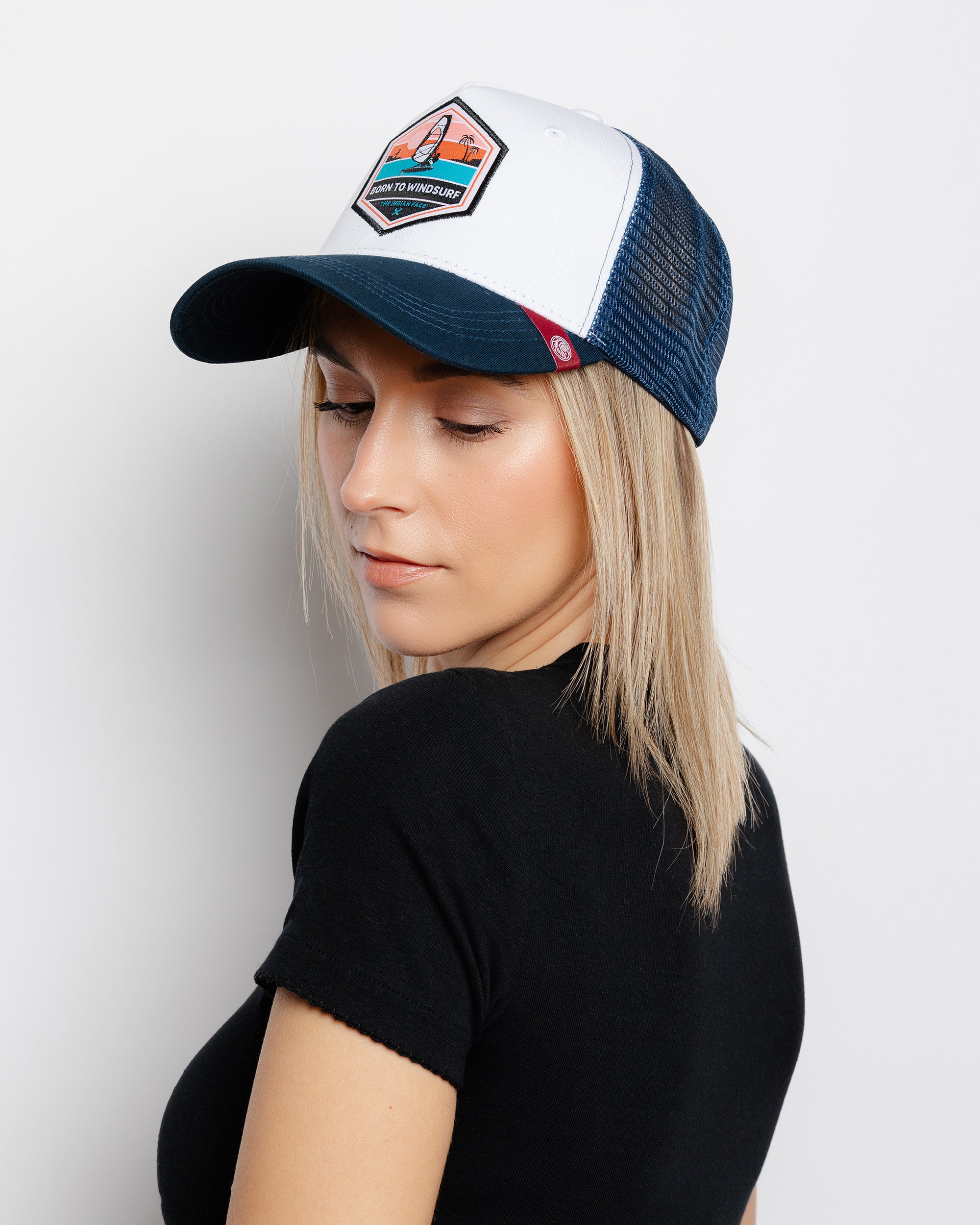 Born to Windsurf White / Blue