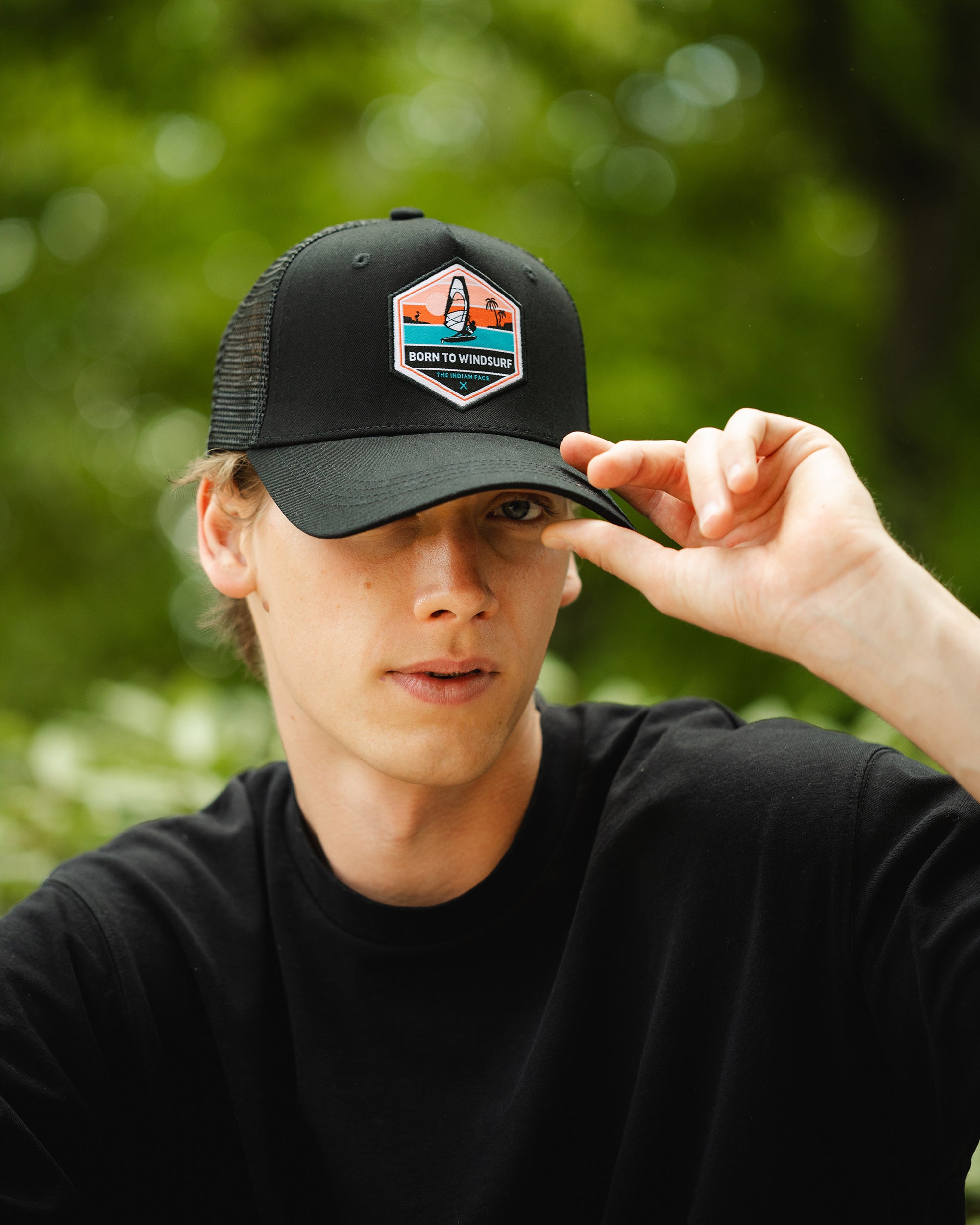 Born to windsurfe navyblå