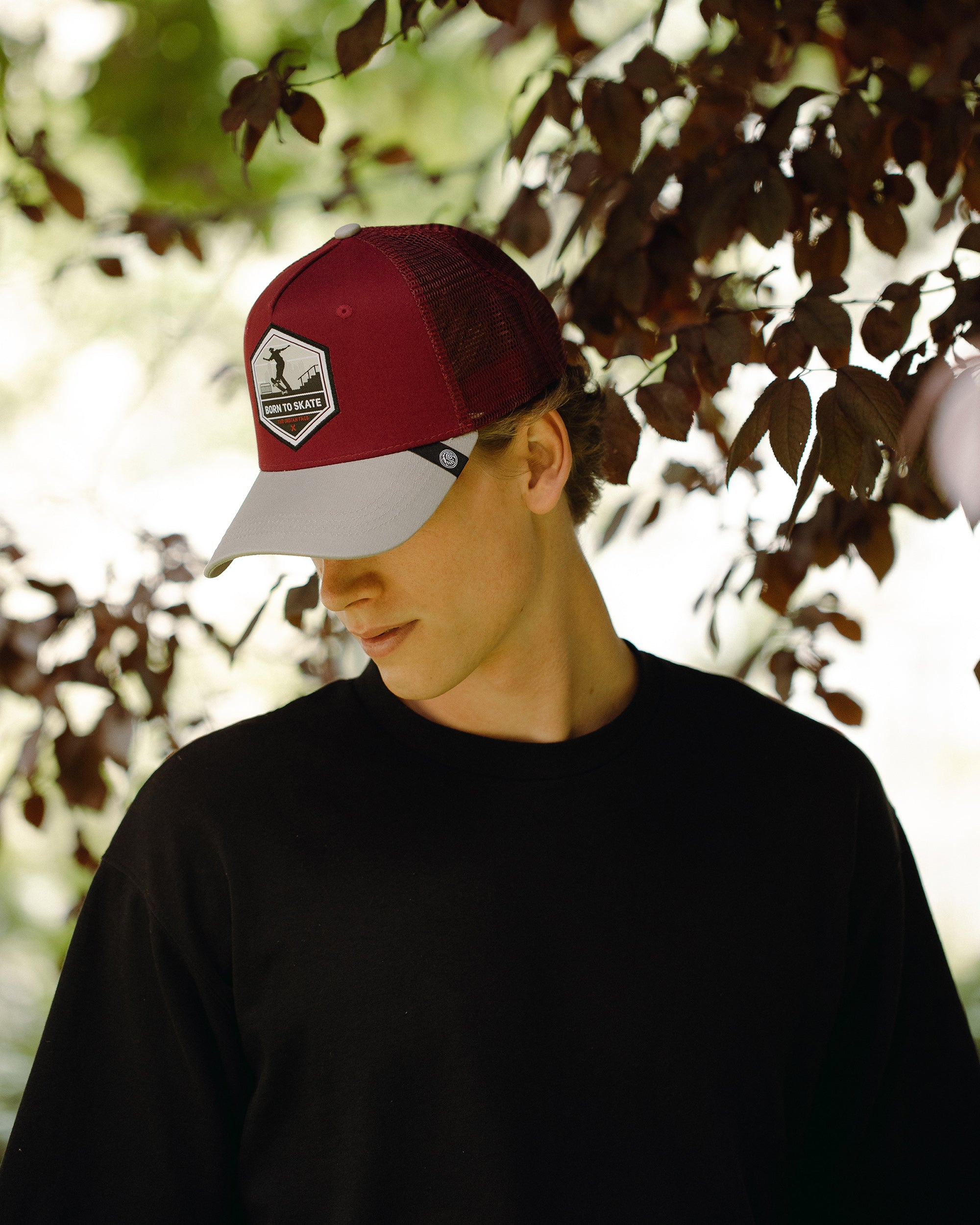 Born to Skate Red / Grey