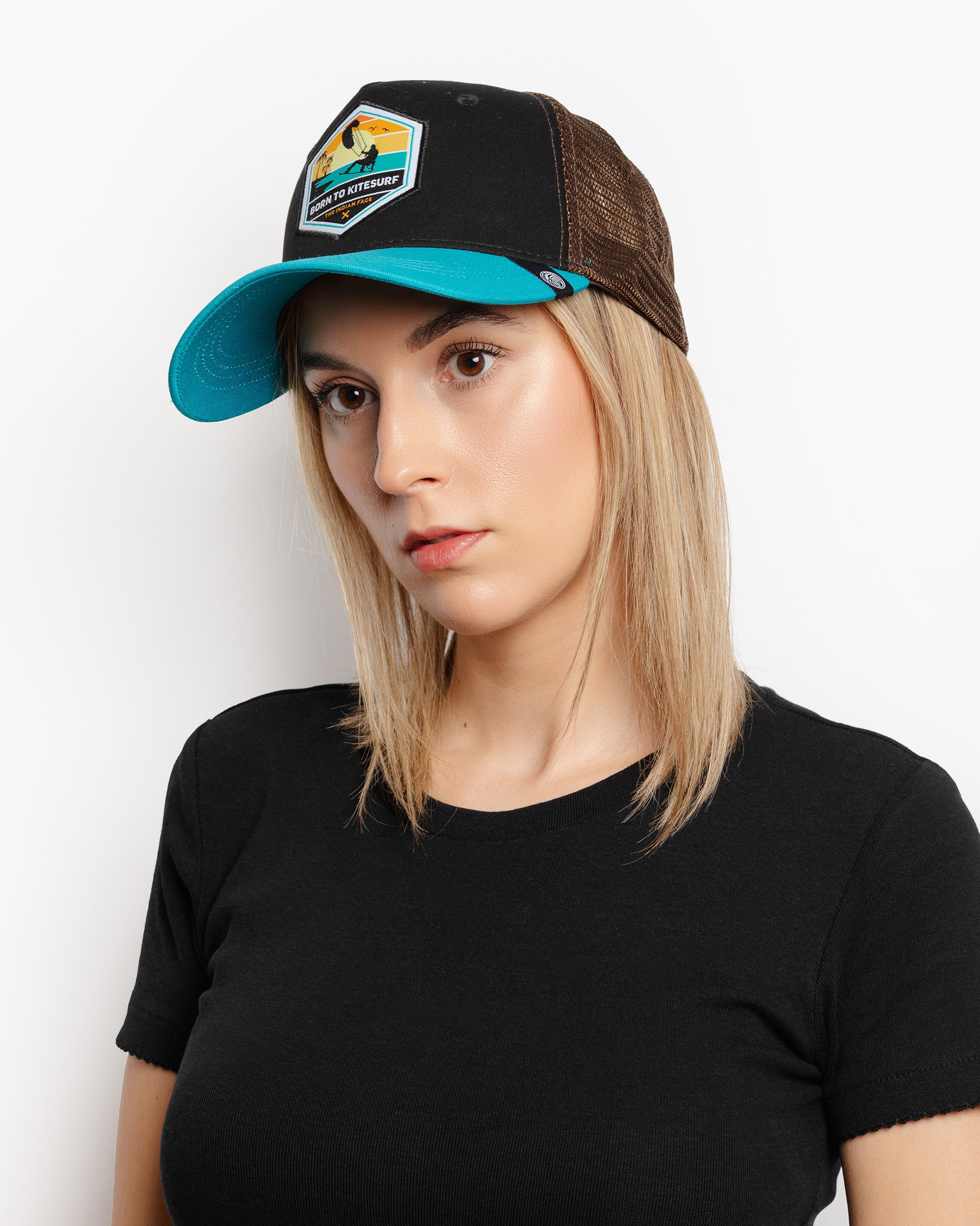 Born to Kitesurf Blue / Brown