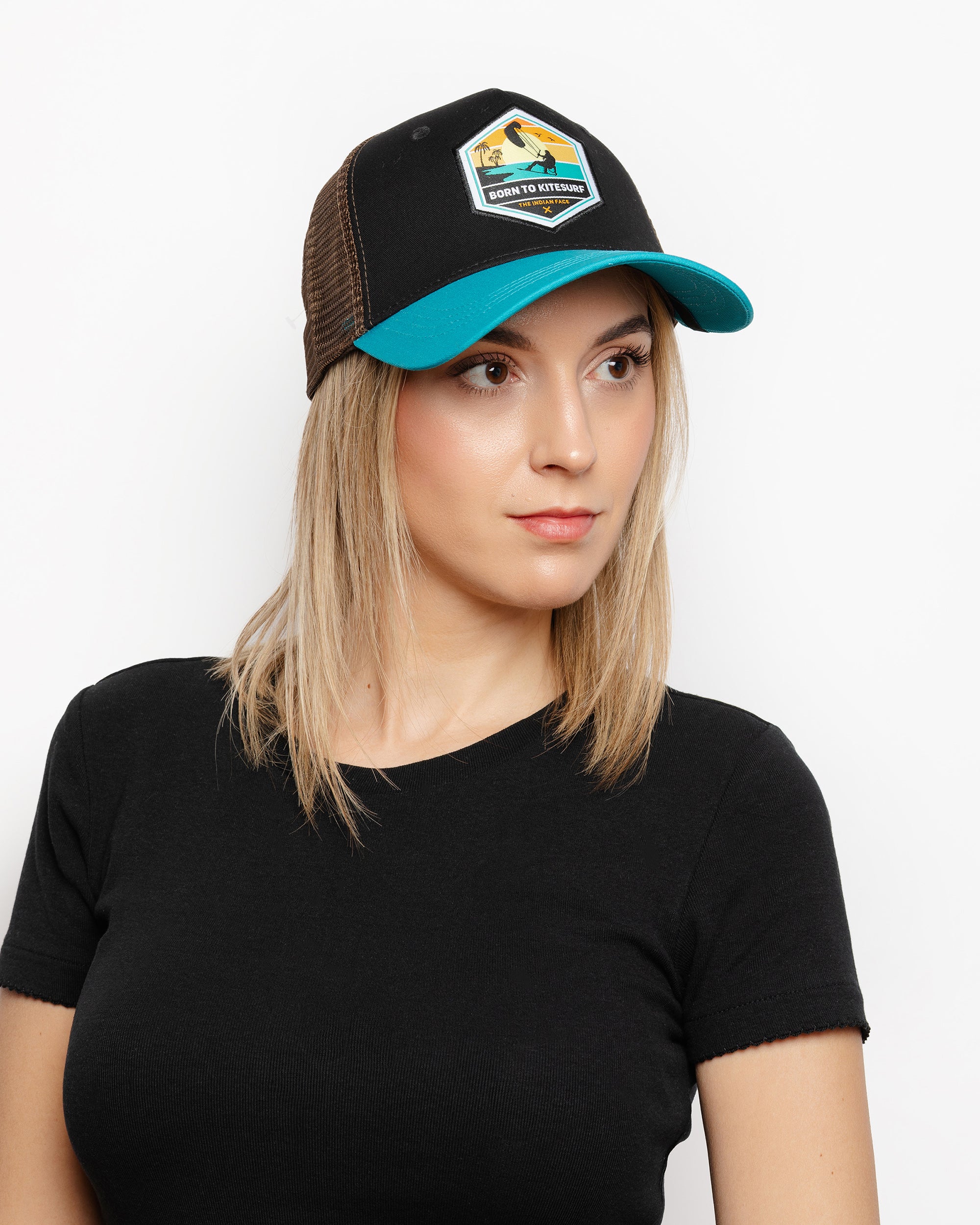 Born to Kitesurf Blue / Brown
