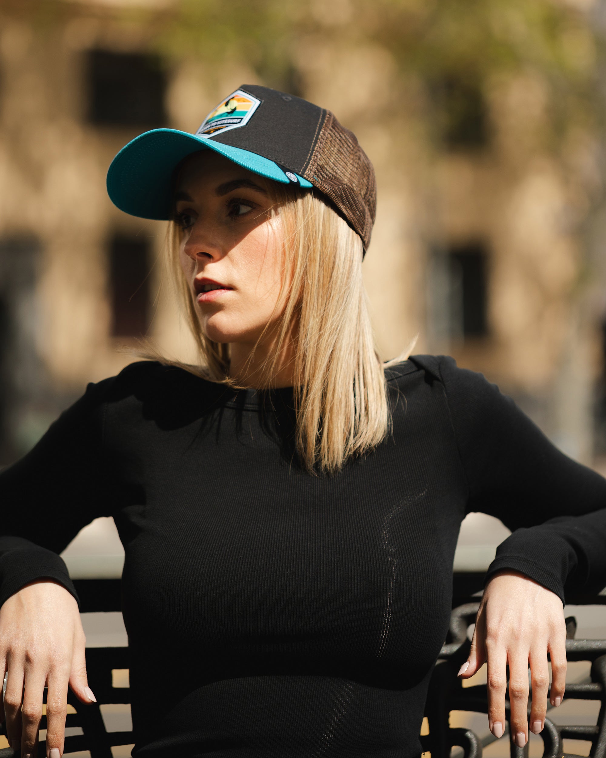 Born to Kitesurf Blue / Brown