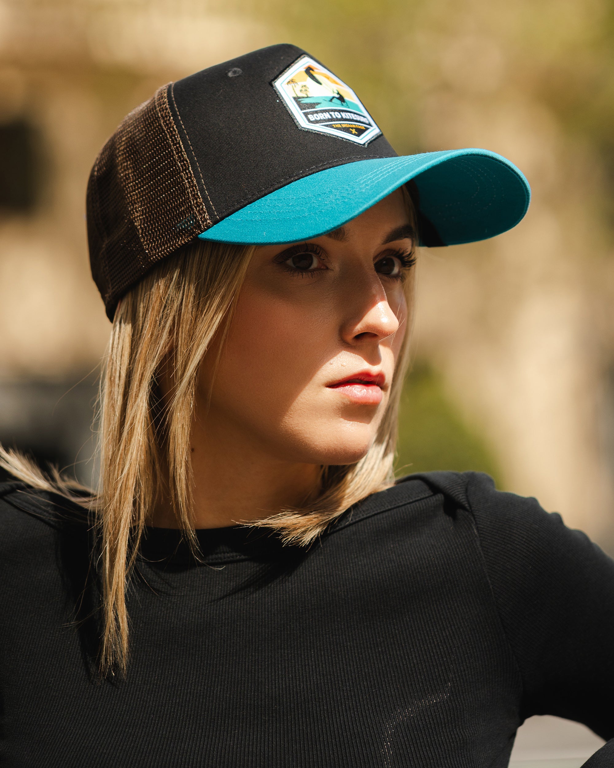 Born to Kitesurf Blue / Brown