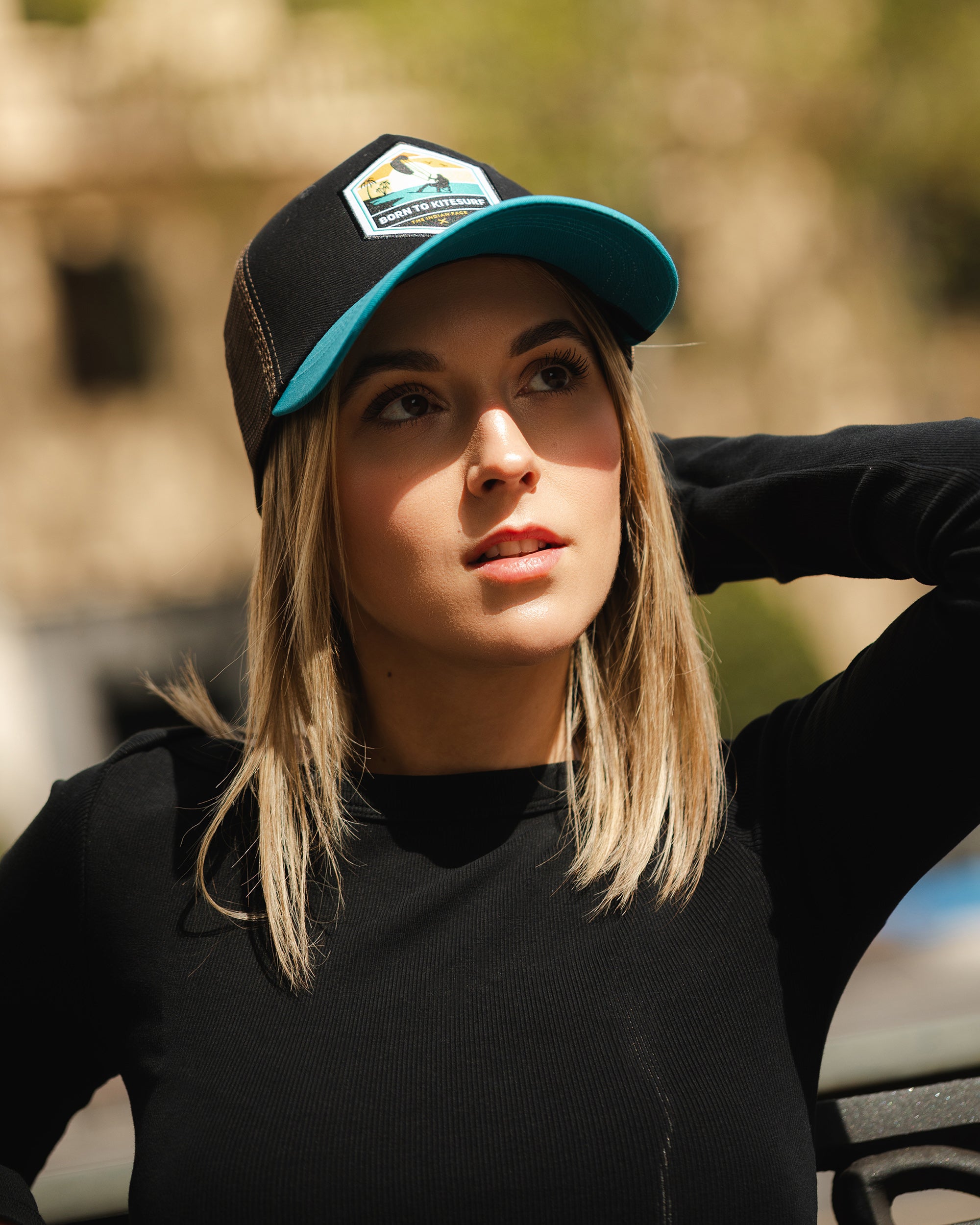 Born to Kitesurf Blue / Brown