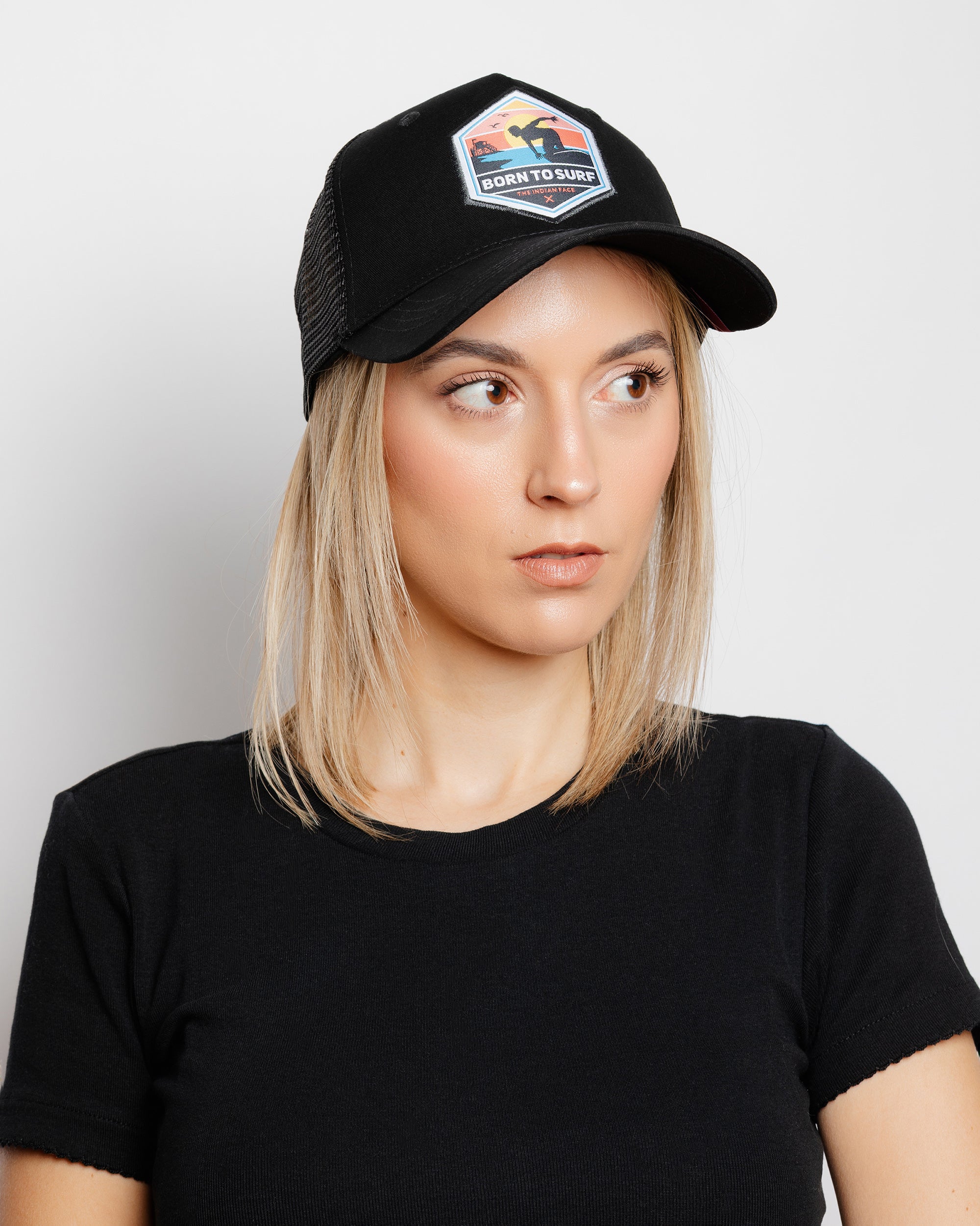 Born to surfe navy blå