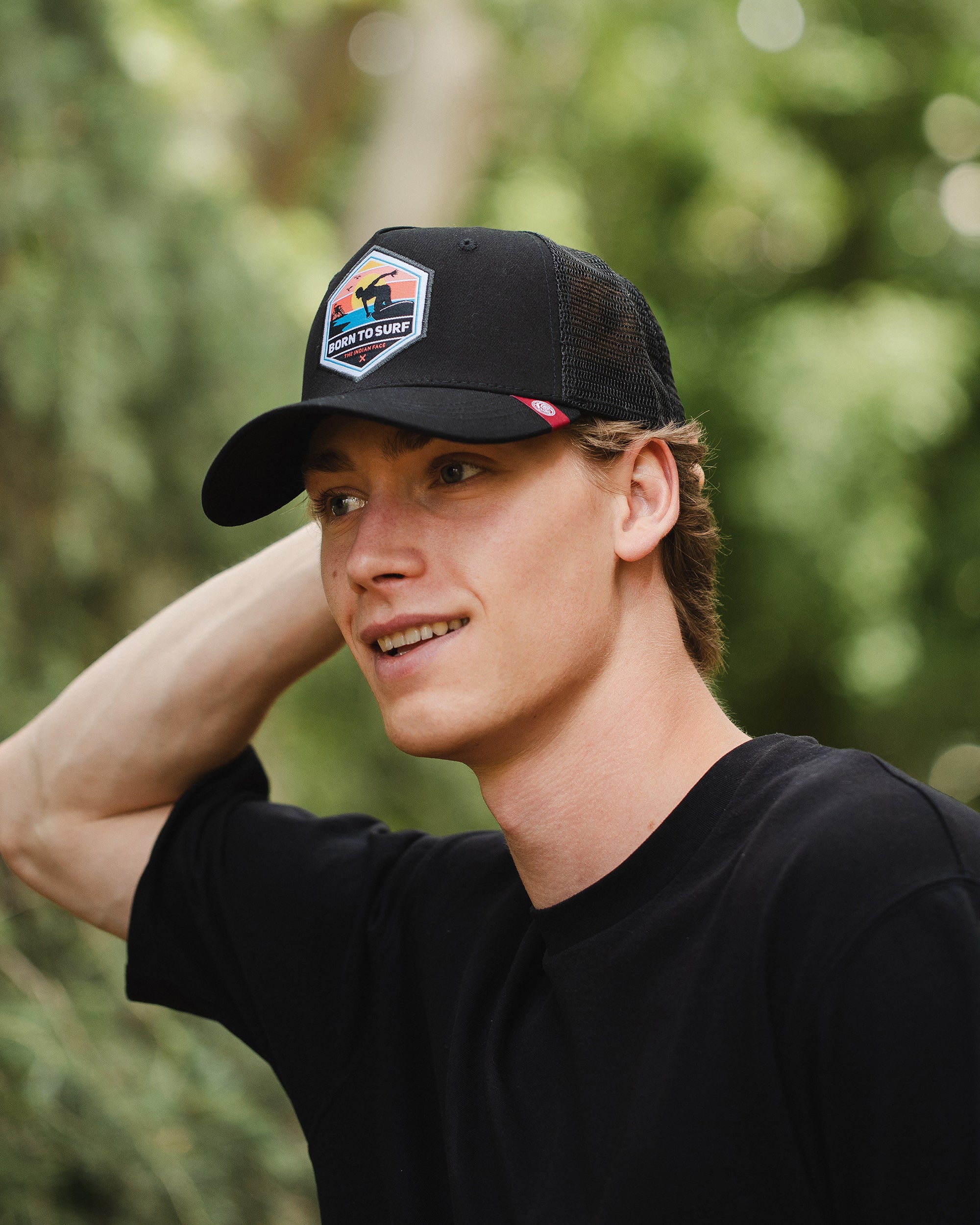 Born to surfe navy blå