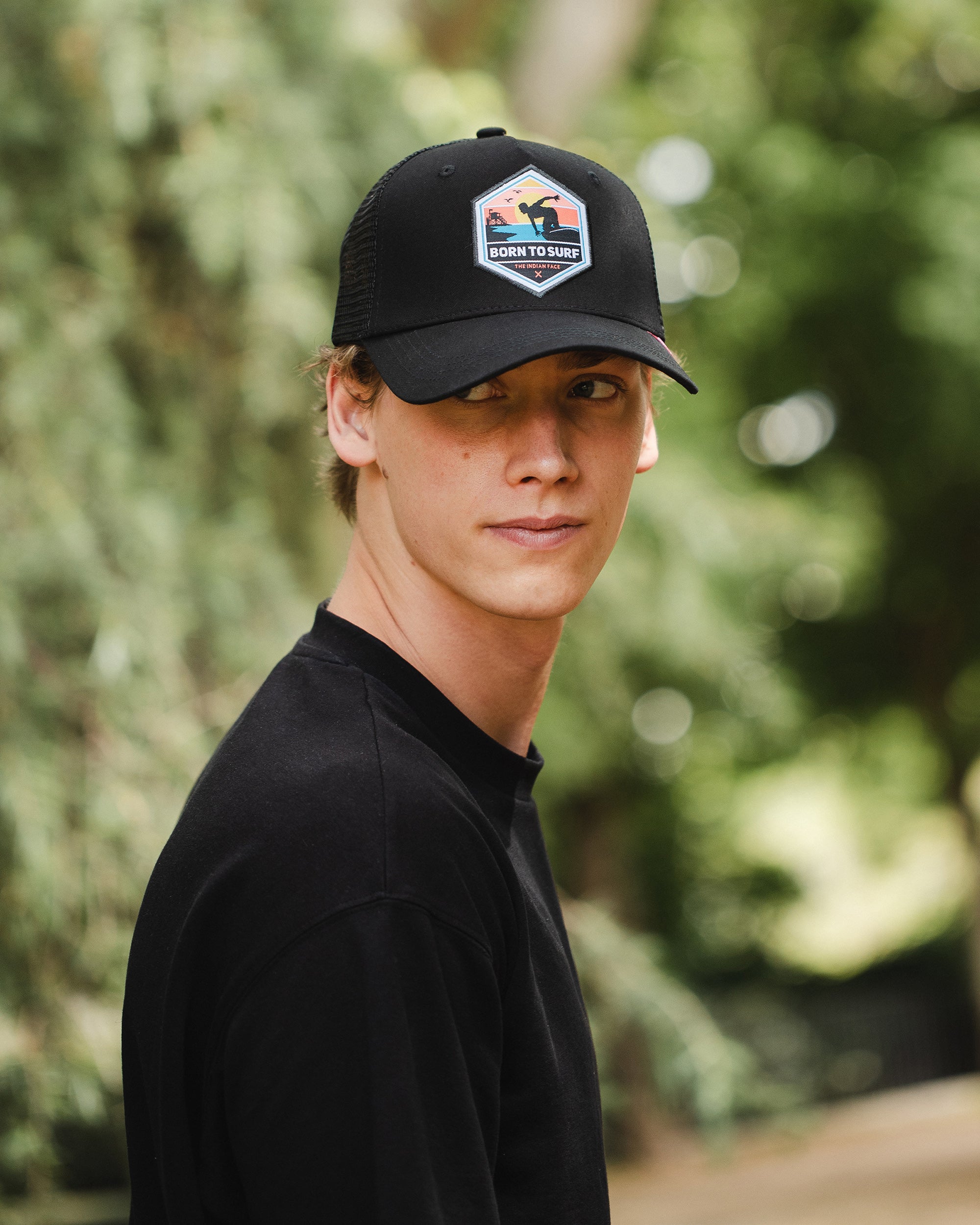 Born to surfe navy blå
