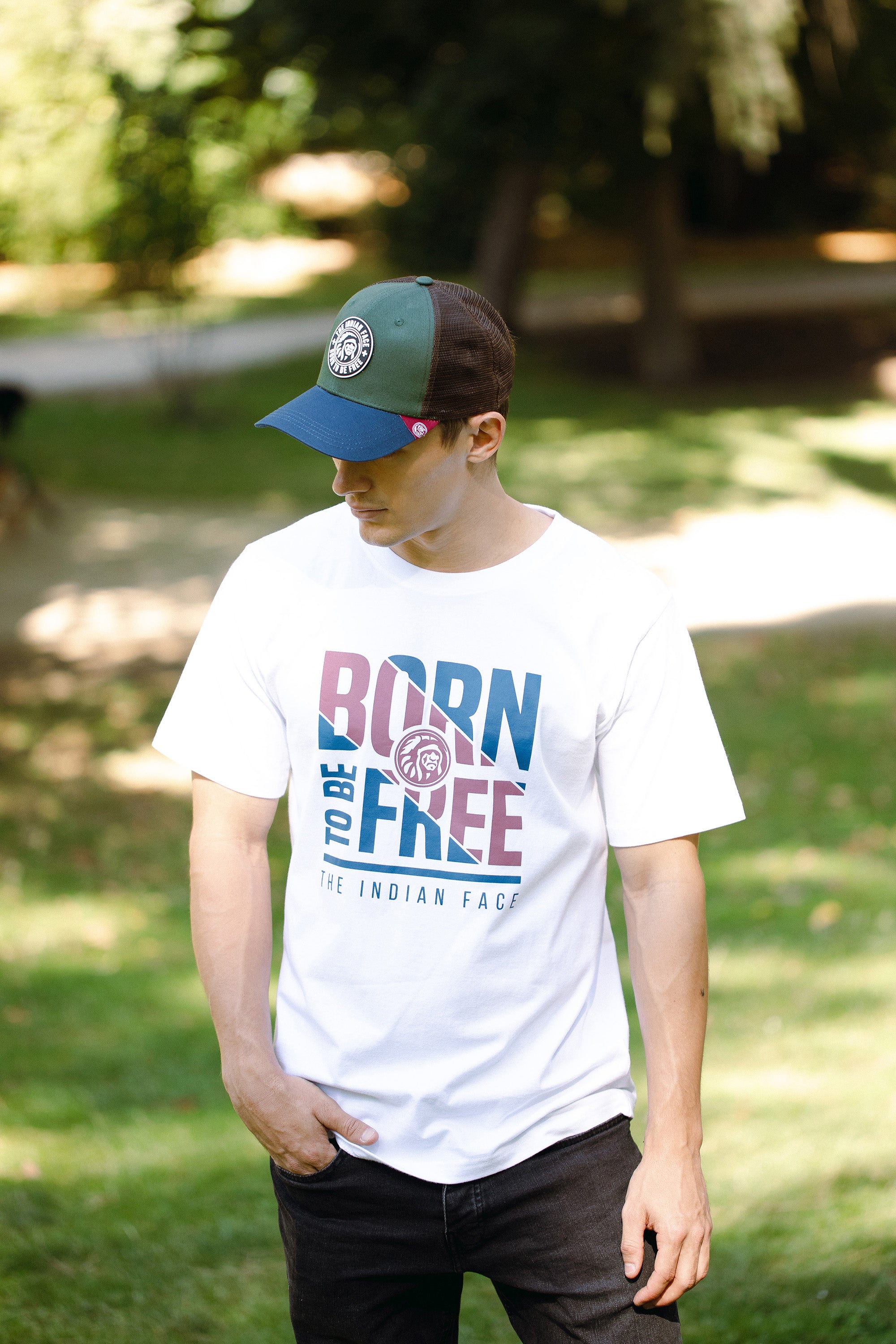 Born to Be Free Zielony / Brązowy / Niebieski