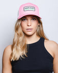 Descalço rosa / branco