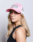 Descalço rosa / branco