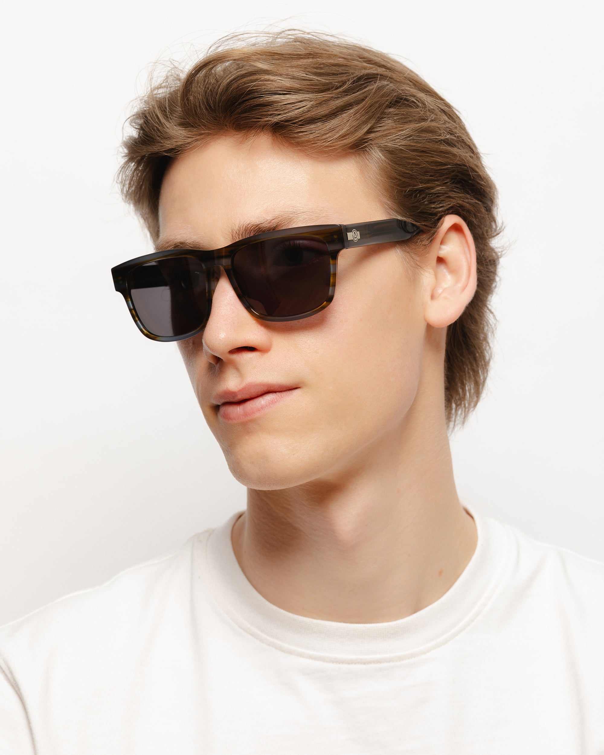 Ushuaia Brown Striped / Black