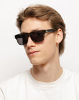 Ushuaia Brown Striped / Black