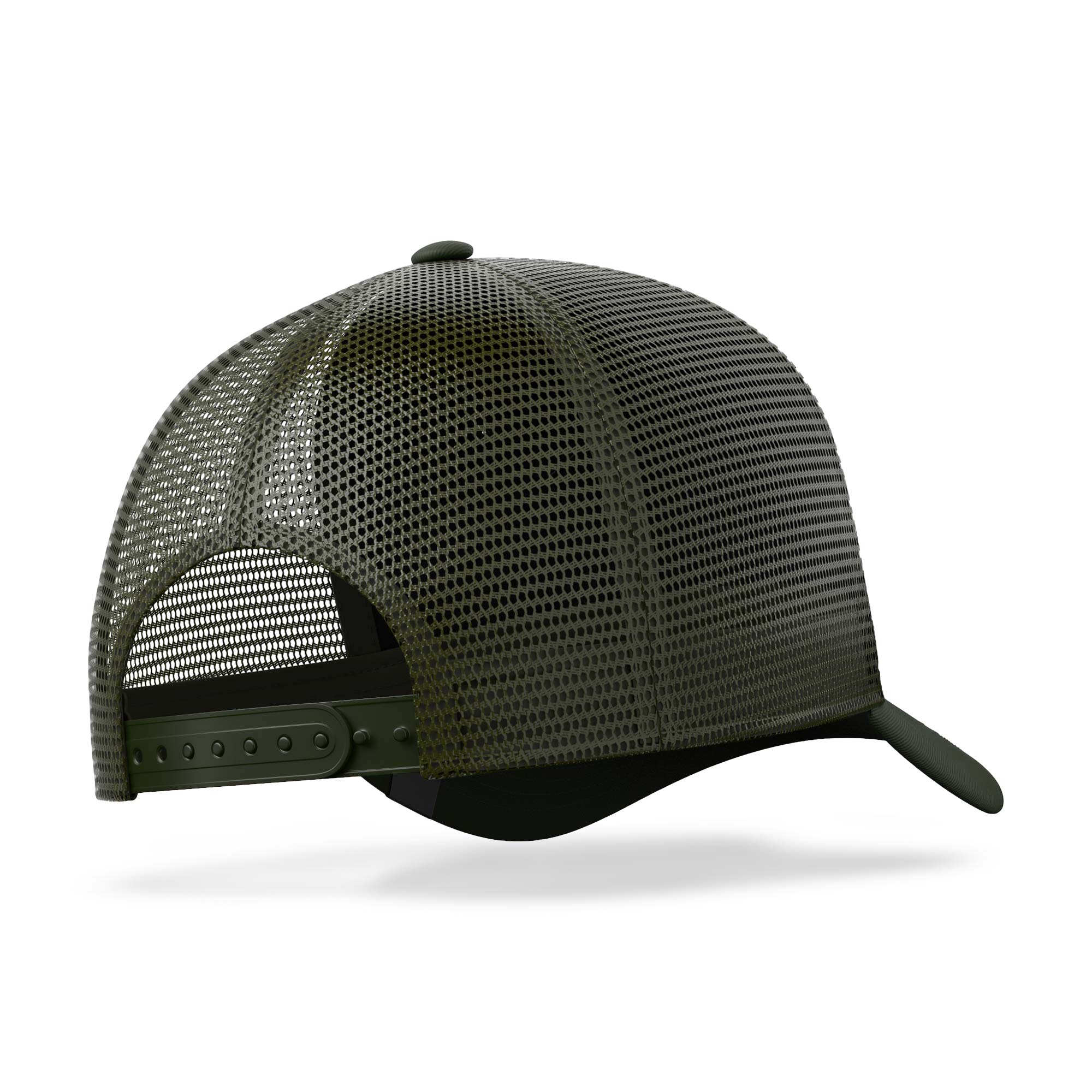Gorra trucker deportiva unisex para hombre y mujer Born to Ultratrail Green