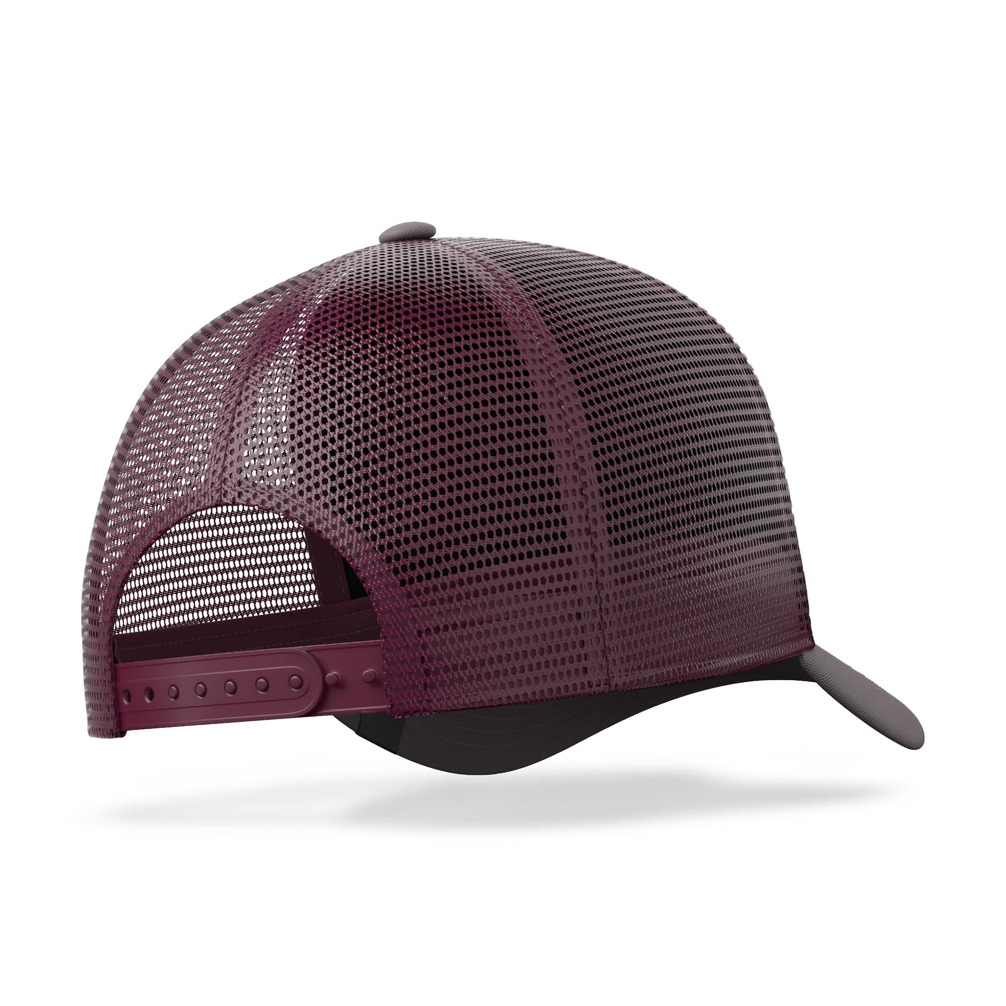 Gorra trucker deportiva unisex para hombre y mujer Born to Ultratrail Red / Grey