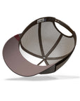 Gorra trucker deportiva unisex para hombre y mujer Born to Ultratrail Brown / Blue / Grey