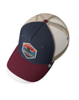 Gorra trucker deportiva unisex para hombre y mujer Born to Paddle Blue / Grey / Red