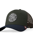 Gorra trucker deportiva unisex para hombre y mujer Born to Be Free Green / Brown / Blue