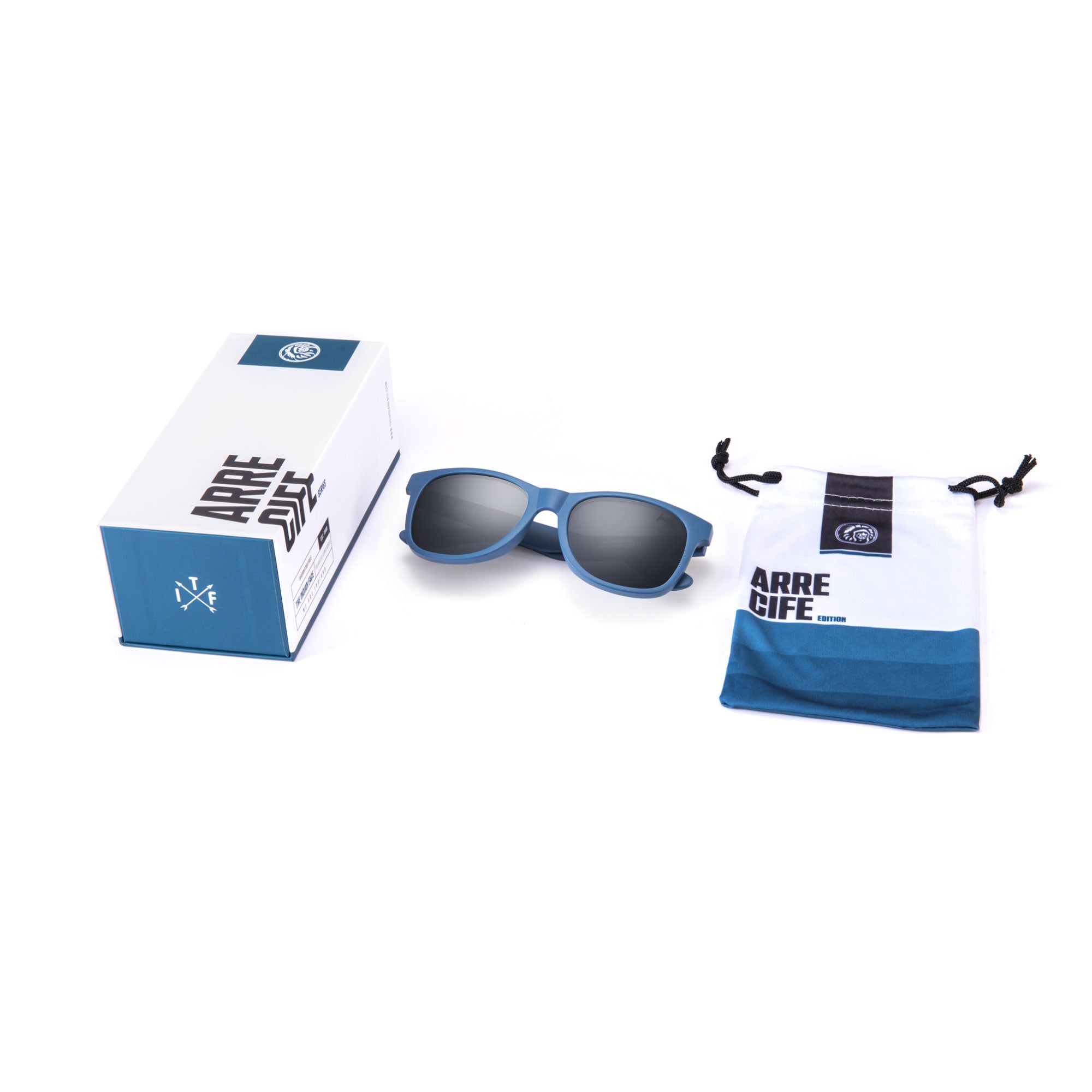Gafas de Sol Polarizadas Arrecife Blue Black 24 024 06 - Gafas de Sol Hombre - Gafas de Sol Mujer