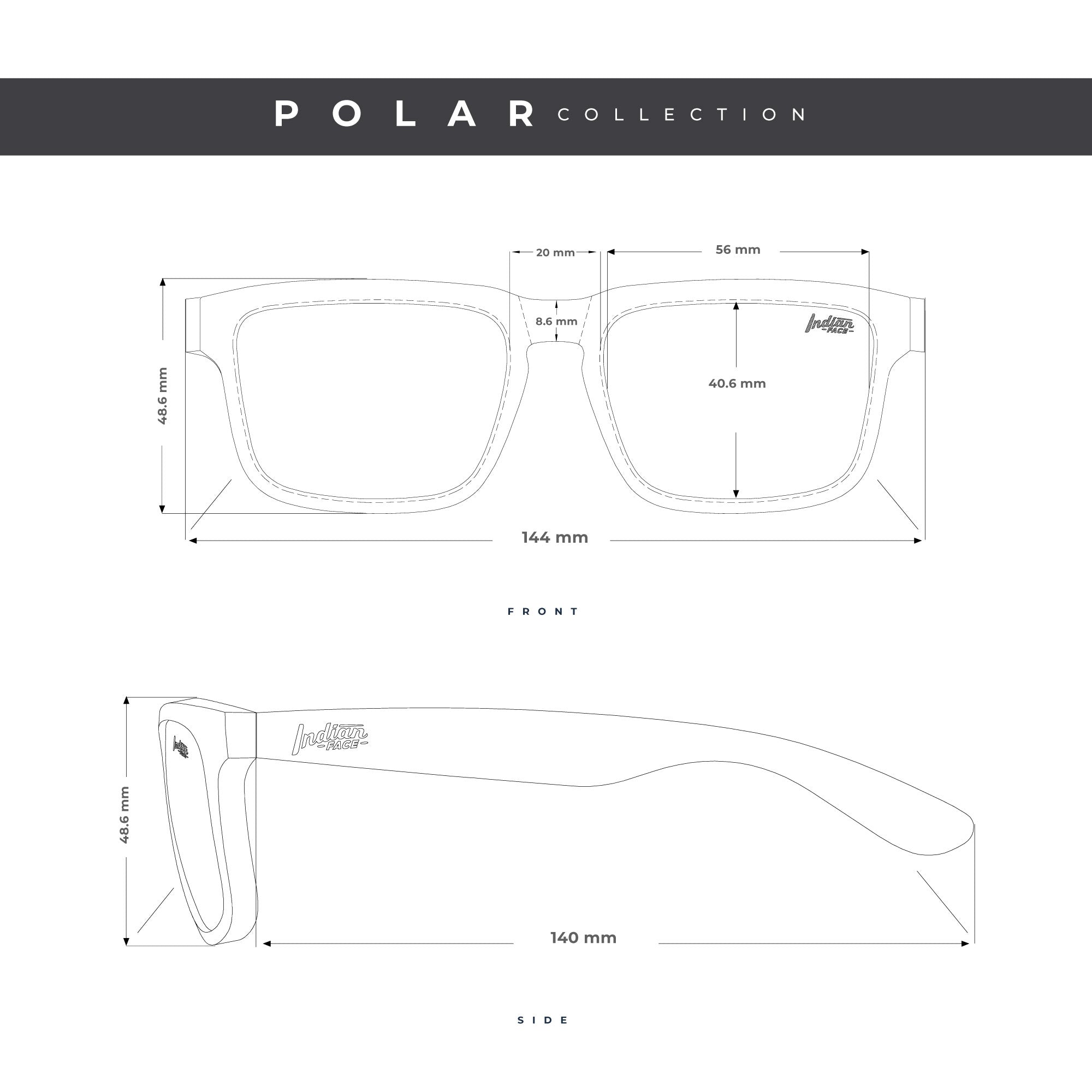 Gafas de Sol Polarizadas Polar Wood Black 24 025 05 - Gafas de Sol Hombre - Gafas de Sol Mujer