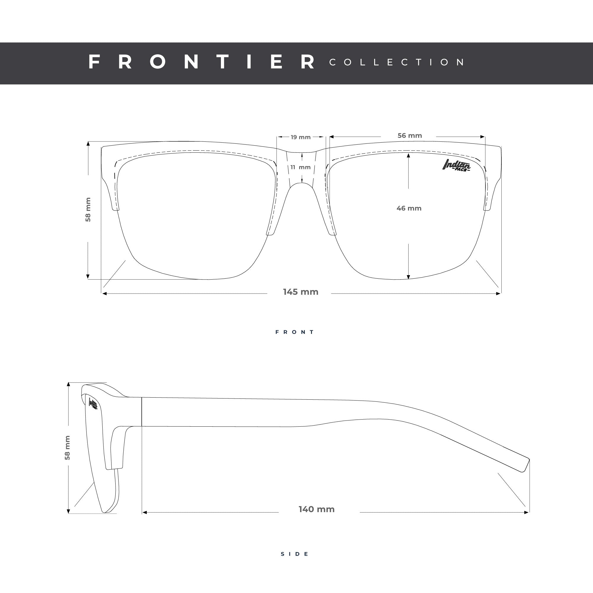 Gafas de Sol Polarizadas Frontier Tortoise Green 24 030 04 - Gafas de Sol Hombre - Gafas de Sol Mujer