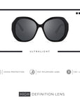 Gafas de Sol para mujer Polarizadas Lombard Black / Black