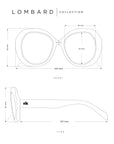 Gafas de Sol para mujer Polarizadas Lombard Black / Black