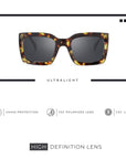 Gafas de Sol para mujer Polarizadas Hyde Camo / Black