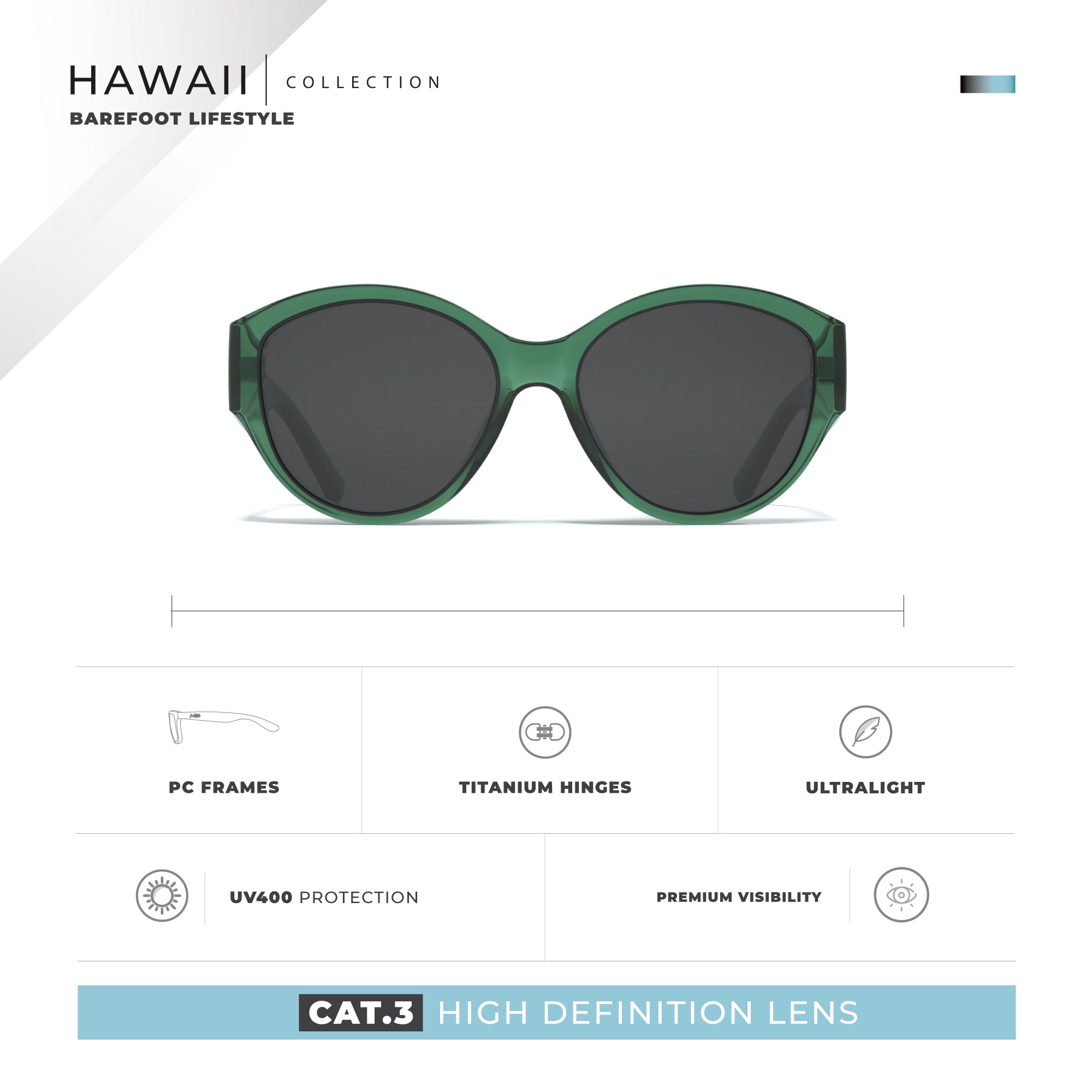 Hawaii Green / Black