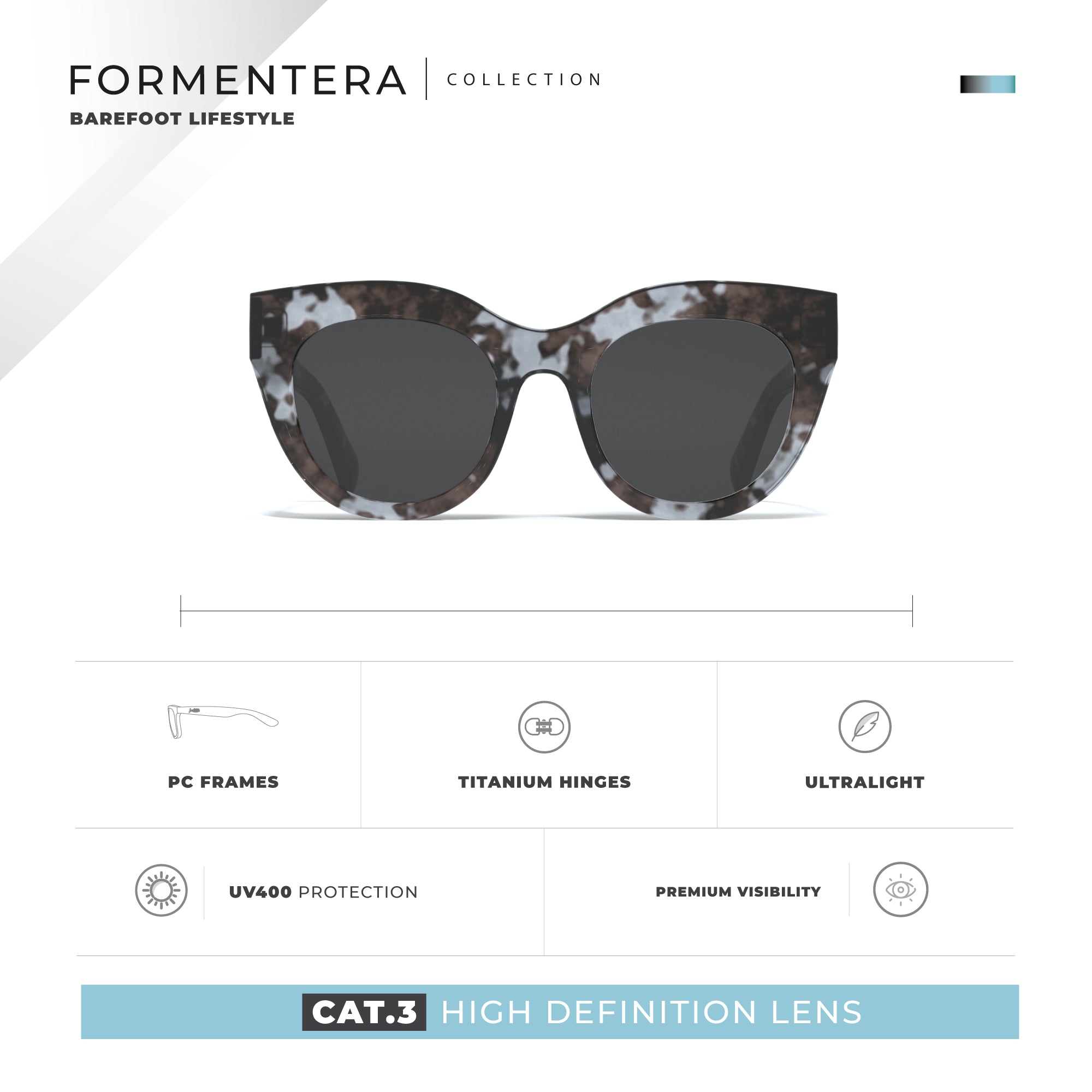 Formentera Tortoise / Black