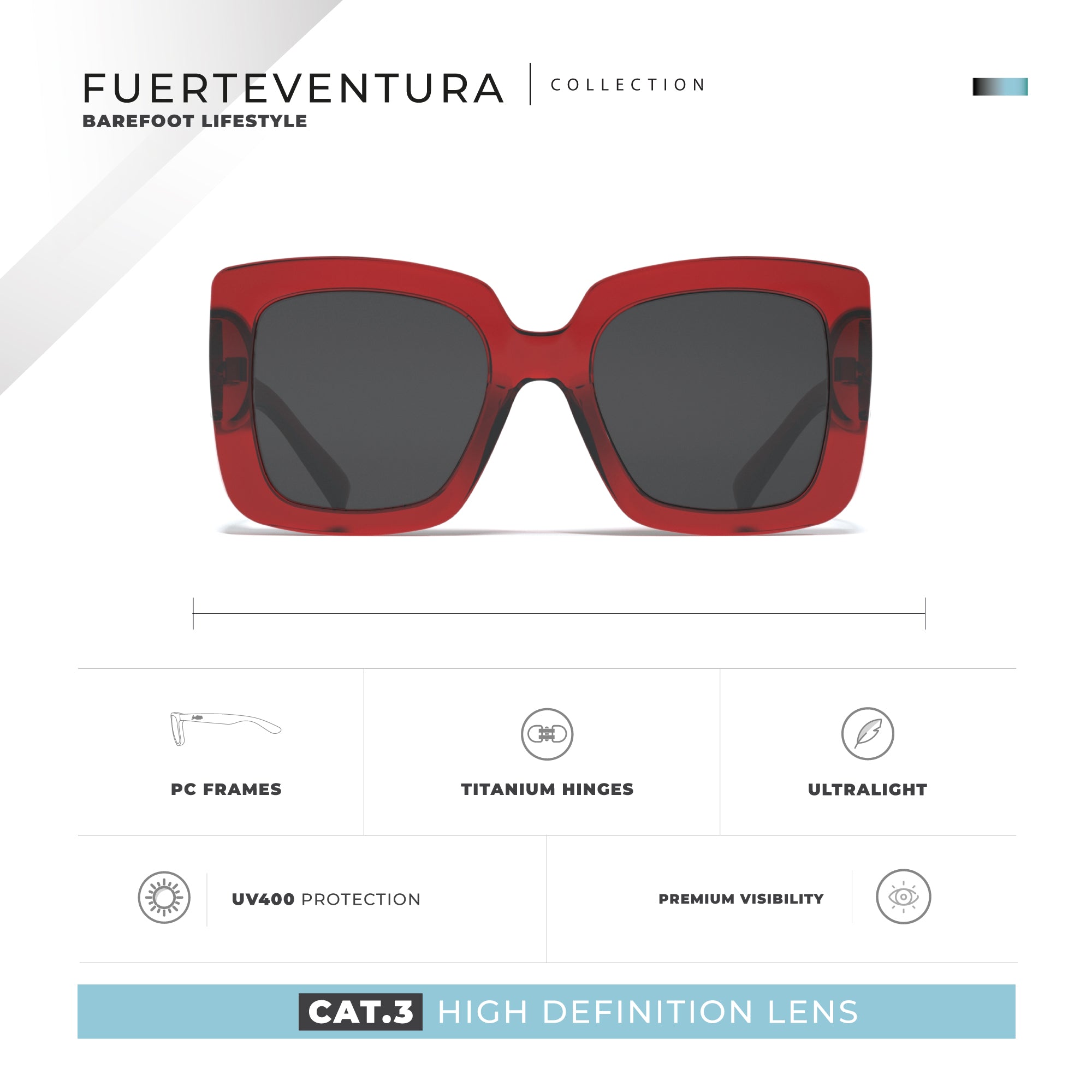 Fuerteventura Red / Black
