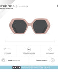 Mykonos Pink / Black