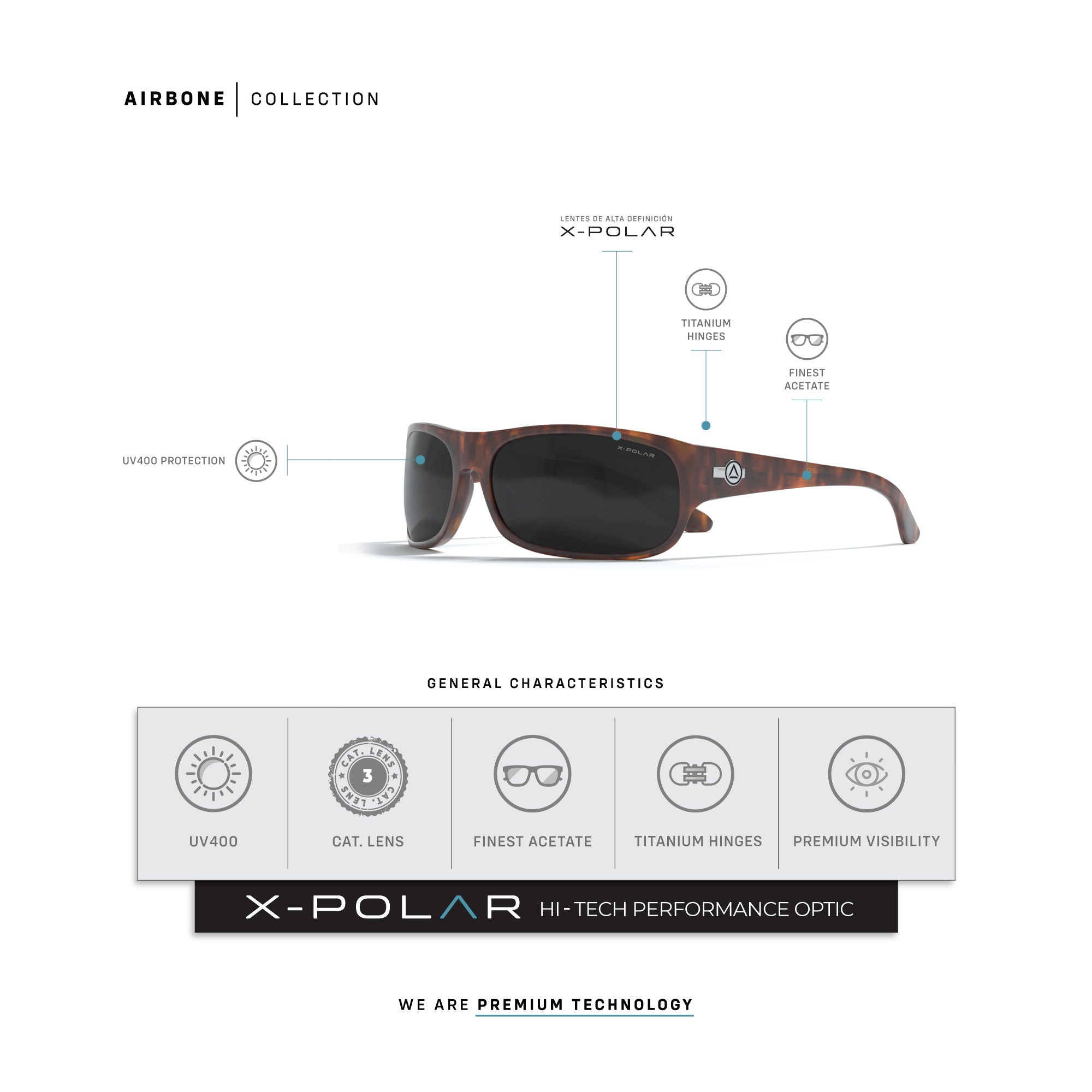 Airborne Brown Tortoise / Black